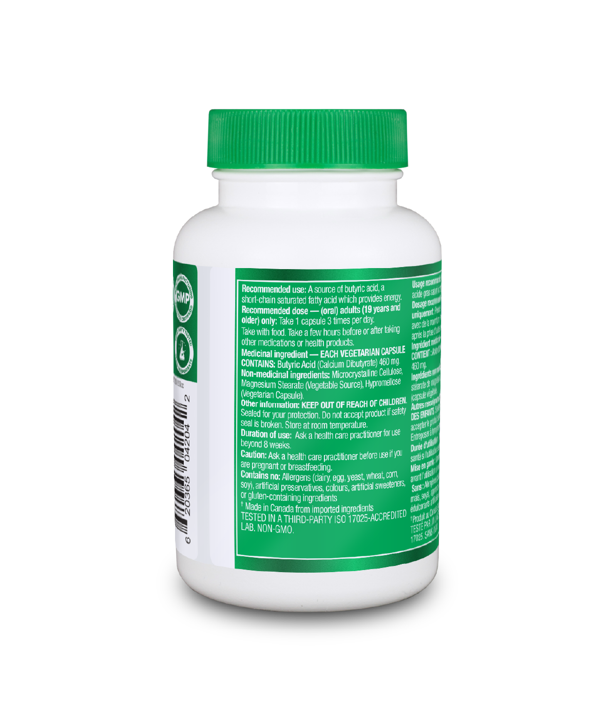 Butyrate Complex 460 mg
