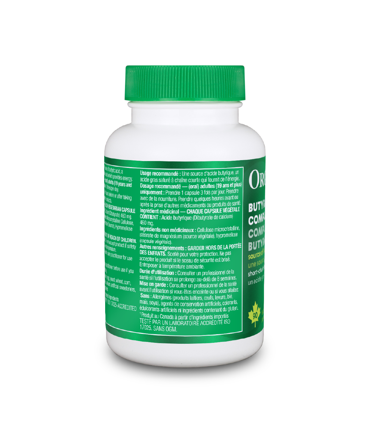 Butyrate Complex 460 mg
