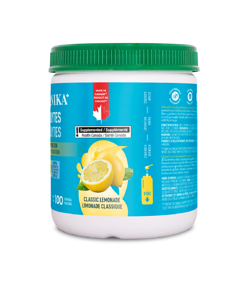 Electrolyte 100 Servings - Classic Lemonade - Organika Health Products