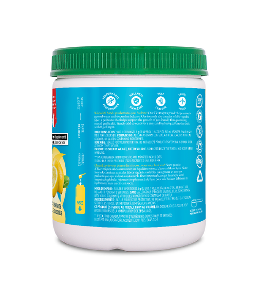 Electrolyte 100 Servings - Classic Lemonade - Organika Health Products