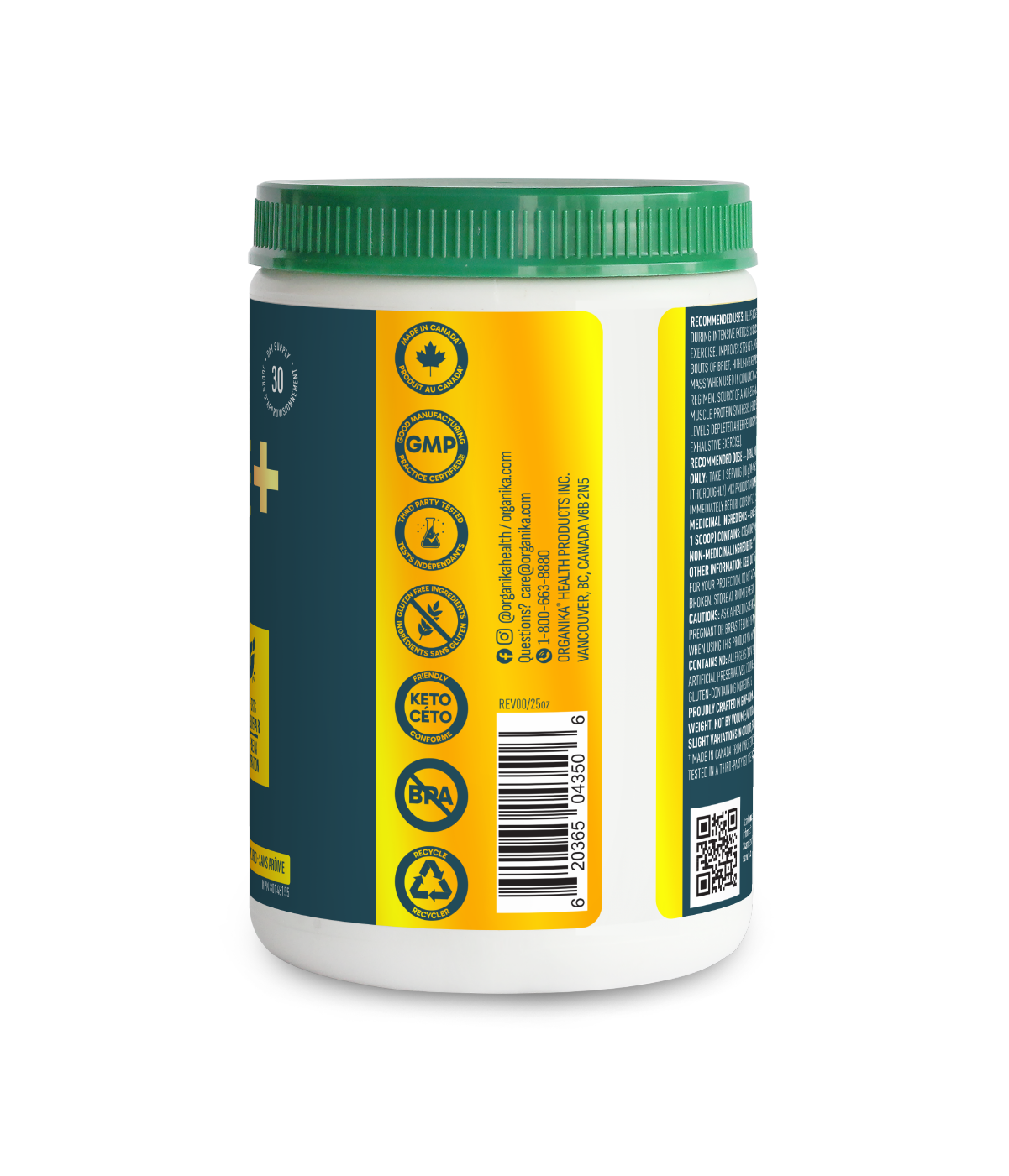Creatine + Glutamine - Unflavoured