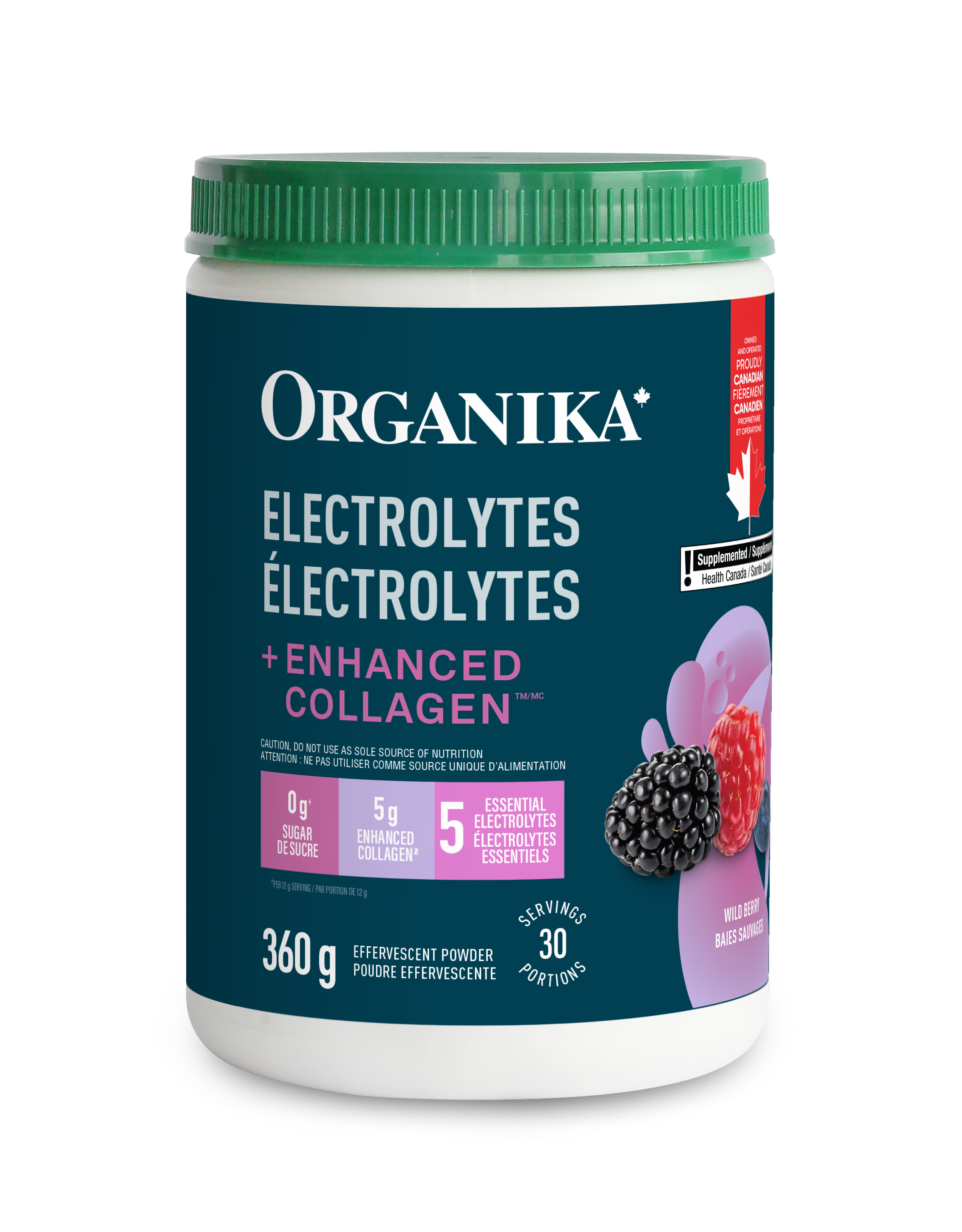 Electrolytes + Enhanced Collagen - Wild Berry