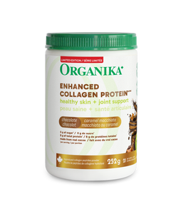 Dark Chocolate Caramel Macchiato Enhanced Collagen Protein