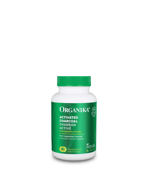 Activated Charcoal - 90 Vcaps - Organika Health Products