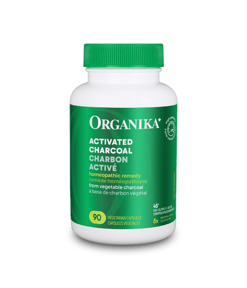 Activated Charcoal - 90 Vcaps - Organika Health Products