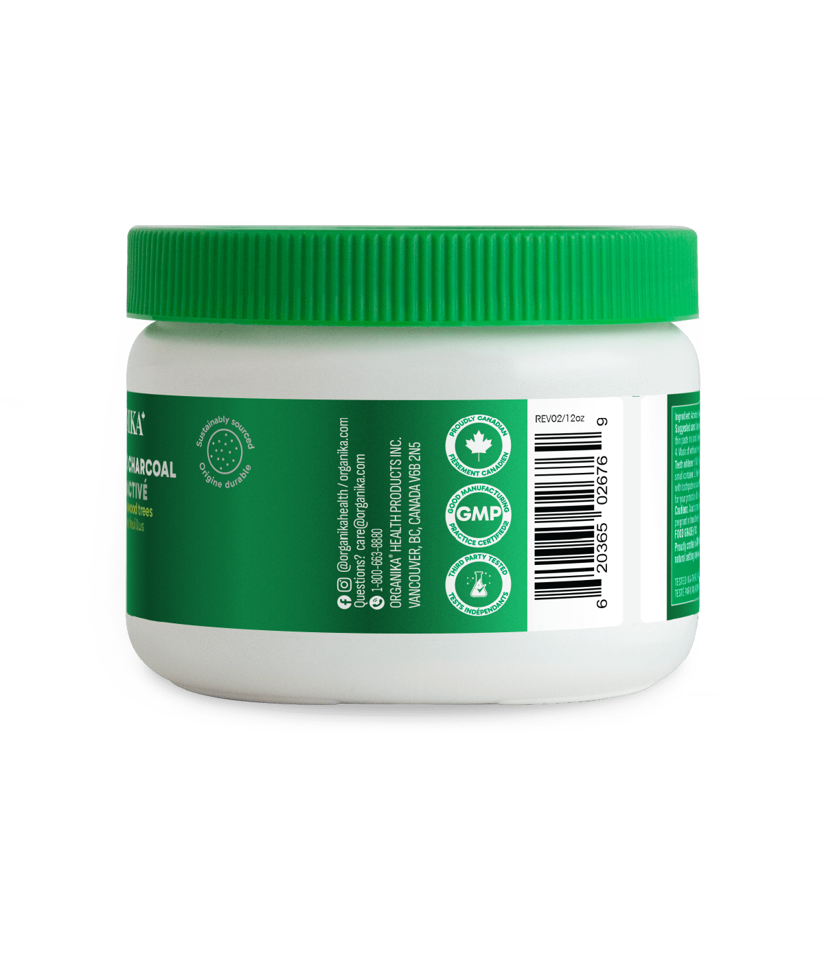 Activated Charcoal Powder - 100 g - Organika Health Products