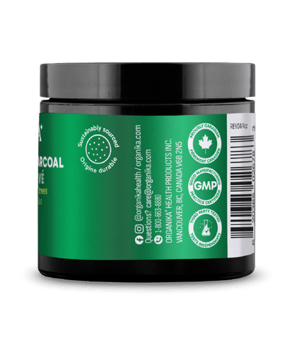 Activated Charcoal Powder - 40 g - Organika Health Products