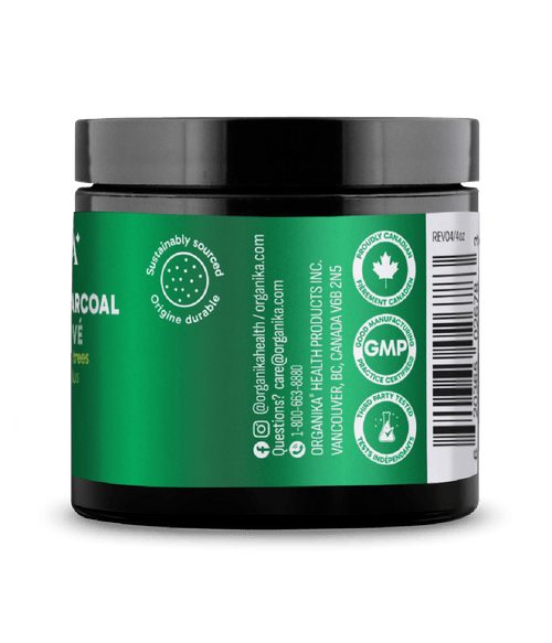 Activated Charcoal Powder - 40 g - Organika Health Products