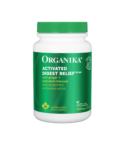 Activated Digest Relief - 90 vcaps - Organika Health Products