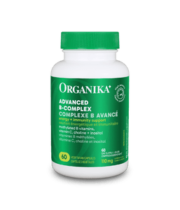 Advanced B - Complex - 60 vcaps - Organika Health Products