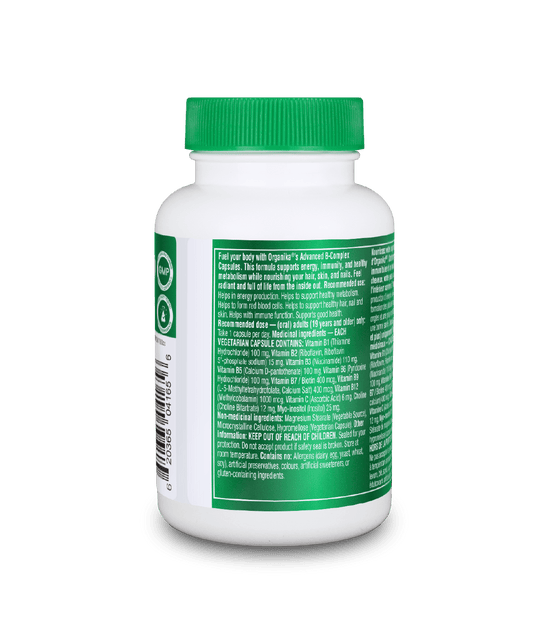Advanced B-Complex | Methylated Energy & Focus – Organika Health Products