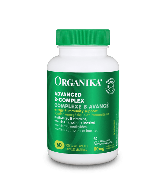 Advanced B-Complex | Methylated Energy & Focus – Organika Health Products
