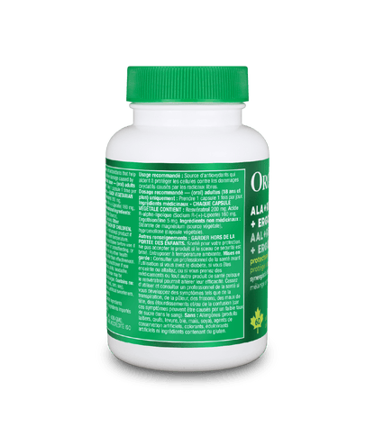 ALA+Resveratrol+Ergothioneine - 60 Vcaps - Organika Health Products