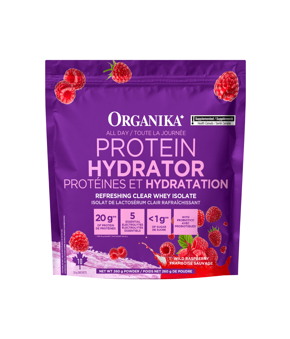All Day Protein Hydrator - 10 Pack - Organika Health Products