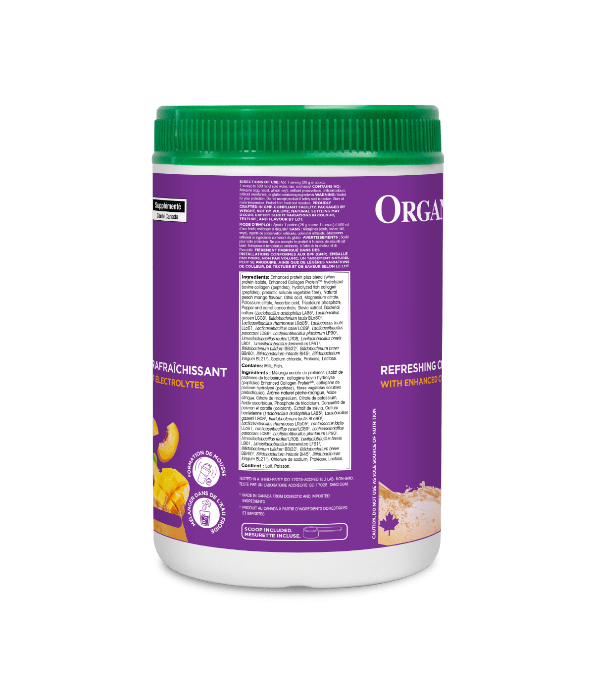 All Day Protein Hydrator - 650 g - Organika Health Products
