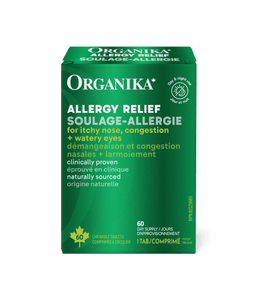 Allergy Relief - 60 Tablets - Organika Health Products