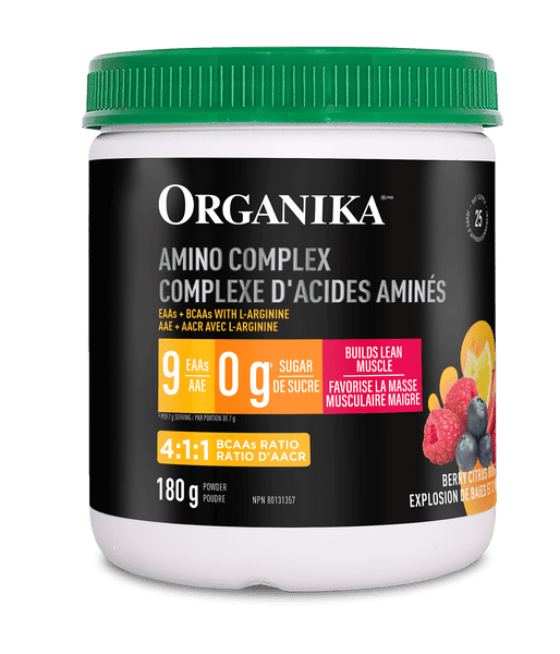 Amino Complex - Berry Citrus Burst - Organika Health Products