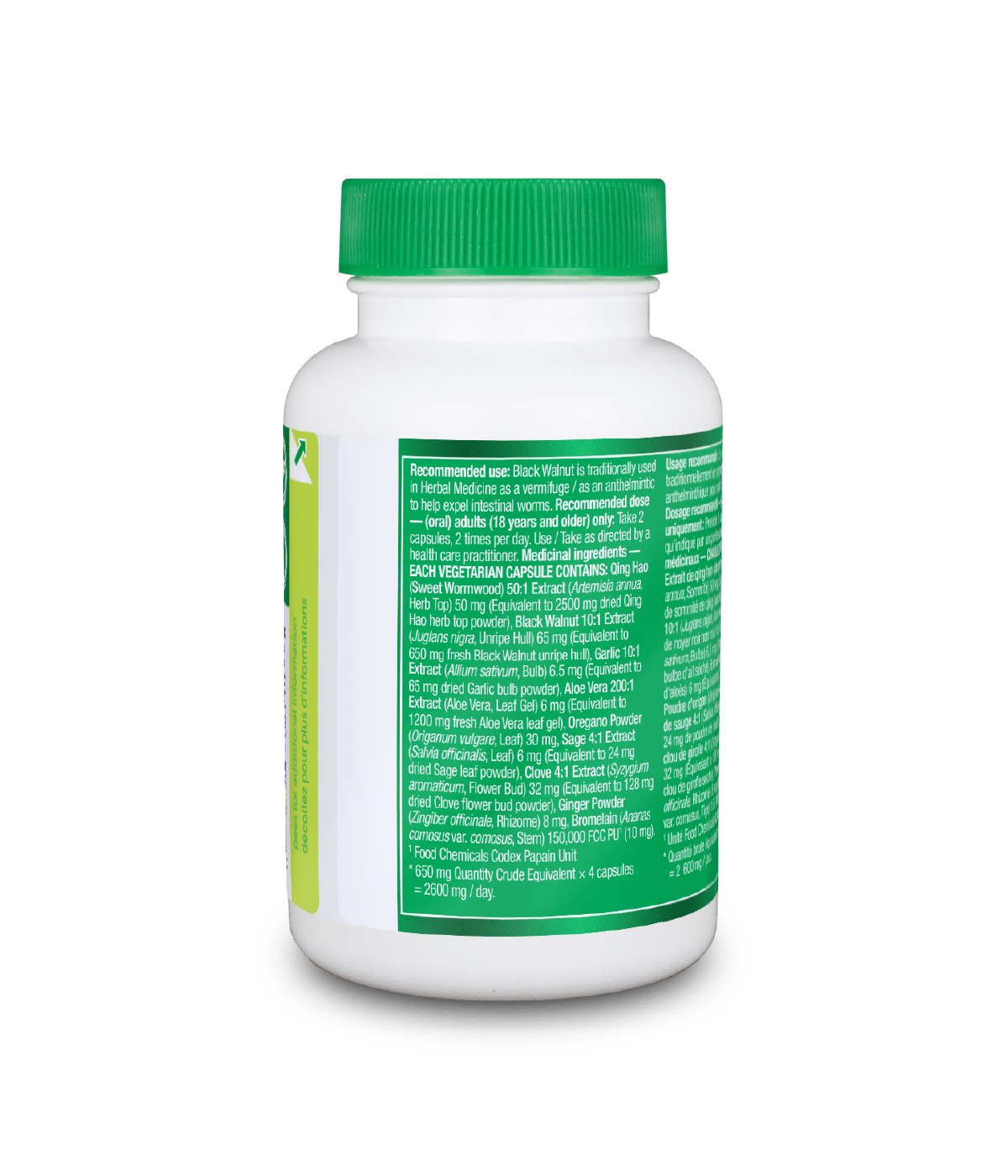 Antiparasitic - 56 Vcaps - Organika Health Products