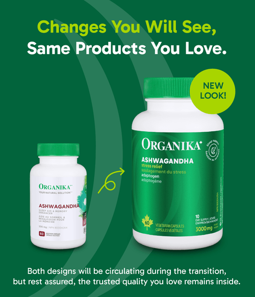 Ashwagandha - 60 Vcaps - Organika Health Products