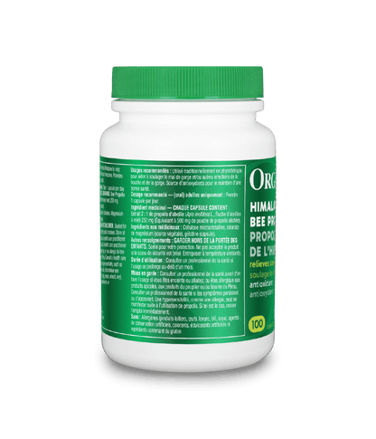 Bee Propolis Himalayan - 100 caps - Organika Health Products