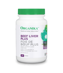 Beef Liver Plus - 90 Capsules - Organika Health Products