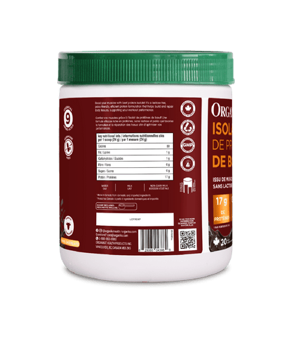 Beef Protein Isolate - 480 g - Organika Health Products