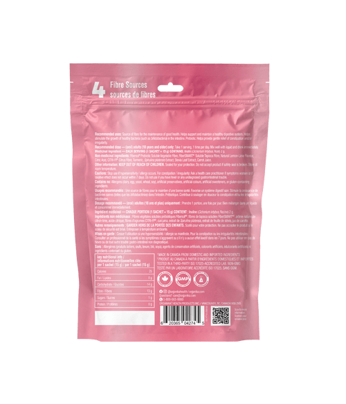 Belli - Bliss Complete Fibre - Lemon Lime - 10 Sachets - Organika Health Products
