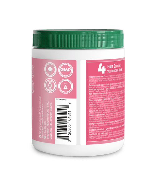 Belli - Bliss Complete Fibre - Lemon Lime - 450 g Tub - Organika Health Products