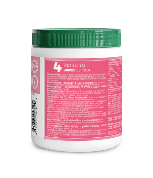 Belli - Bliss Complete Fibre - Raspberry - 450 g Tub - Organika Health Products