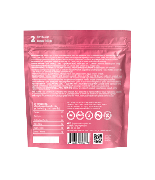 Belli - Bliss Glucose Fibre - 6 g x 30 Sachets - Organika Health Products