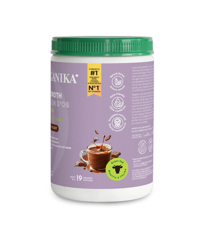 Bone Broth Beef Protein - Chocolate - Chocolate - Organika Health Products
