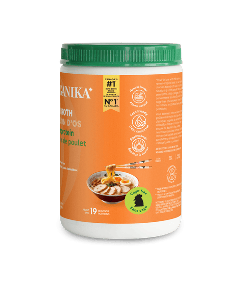 Bone Broth Chicken Protein - Ramen - 300 g - Organika Health Products