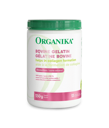 Bovine Gelatin - 250 g - Organika Health Products