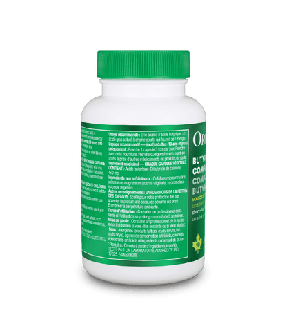 Butyrate Complex 460 mg - Organika Health Products