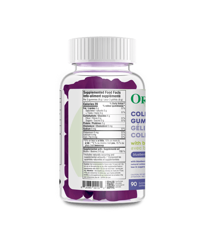Collagen Gummies - Blueberry Bliss - Organika Health Products