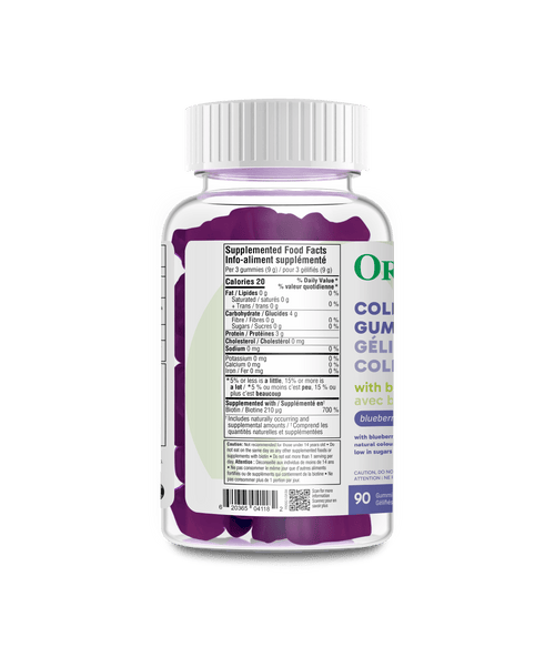 Collagen Gummies - Blueberry Bliss - Organika Health Products