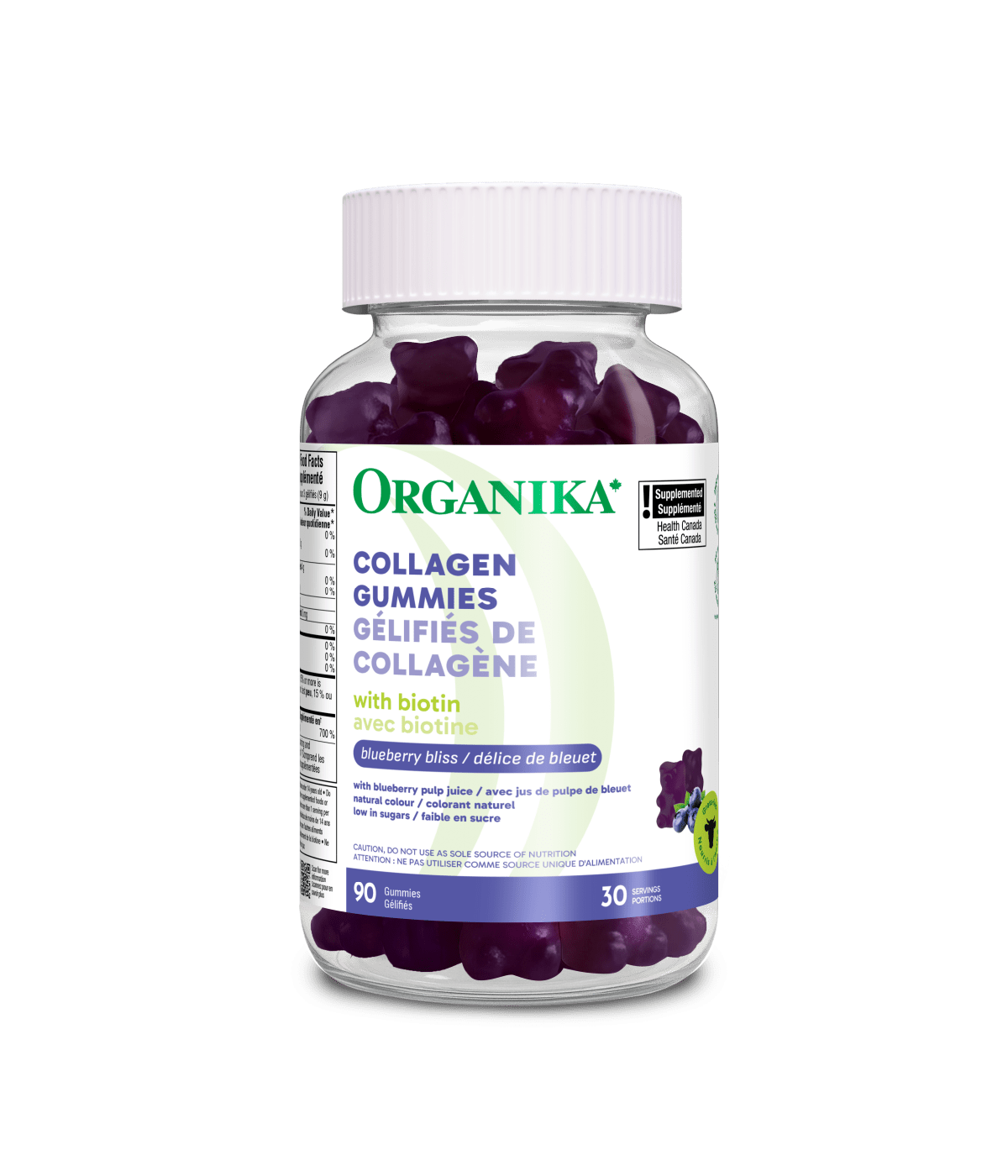 Collagen Gummies - Blueberry Bliss - Organika Health Products