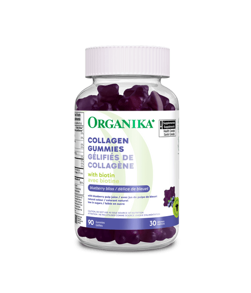 Collagen Gummies - Blueberry Bliss - Organika Health Products