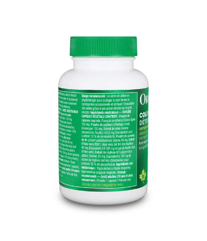 Colon Cleanse - 28 vegetarian capsules - Organika Health Products