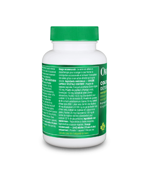 Colon Cleanse - 28 vegetarian capsules - Organika Health Products