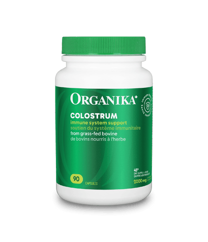 Colostrum Capsules - 90 Caps - Organika Health Products