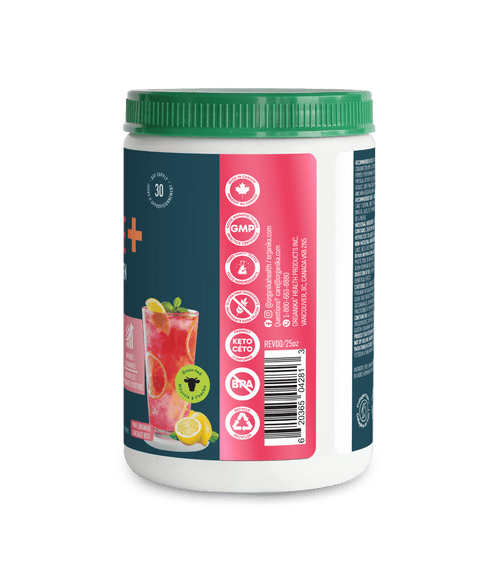 Creatine + Collagen - Pink Lemonade - Organika Health Products