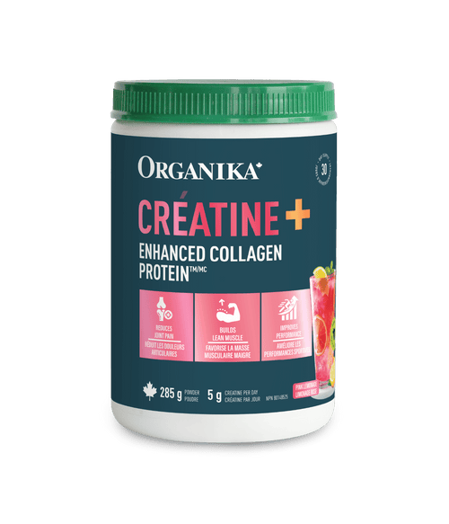 Creatine + Collagen - Pink Lemonade - Organika Health Products