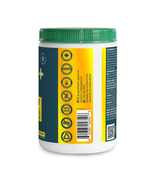 Creatine + Glutamine - Unflavoured - Unflavoured - Organika Health Products