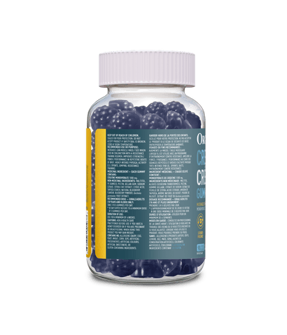 Creatine Gummies - 90 gummies - Organika Health Products