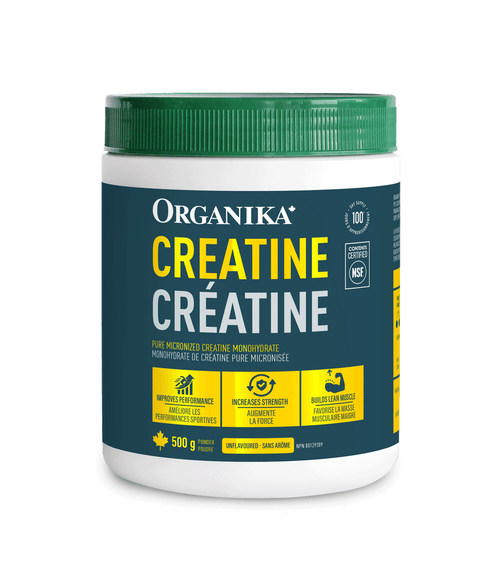 Creatine Powder - Unflavoured - Unflavoured - Organika Health Products