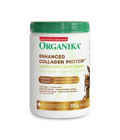 Dark Chocolate Caramel Macchiato Enhanced Collagen Protein