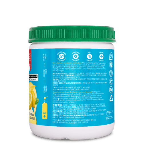 Electrolyte 100 Servings - Classic Lemonade - Organika Health Products