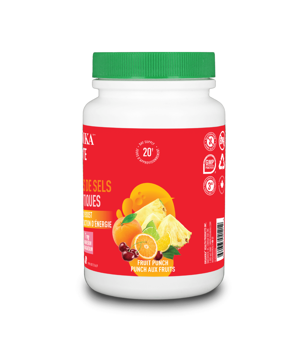 Electrolyte Salt Tabs - 60 Chewable Tablets - Organika Health Products