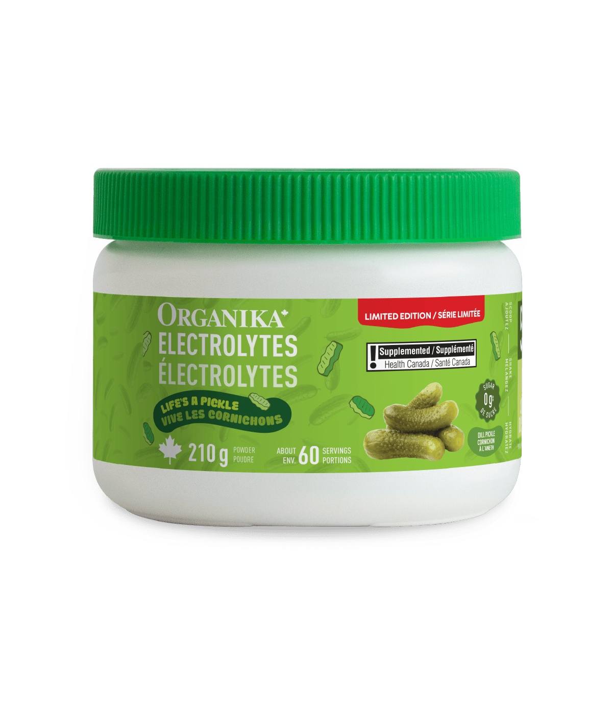 Electrolytes 60 Servings - 210 g (60 Servings) - Organika Health Products